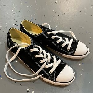 Converse, black size 9 NWOT
